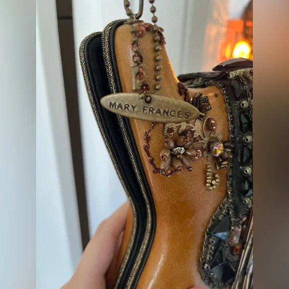 Mary Frances Guitar Hall of Fame Beaded Bag, Vintage Condition - Picture 6 of 12